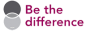 Be The Difference logo